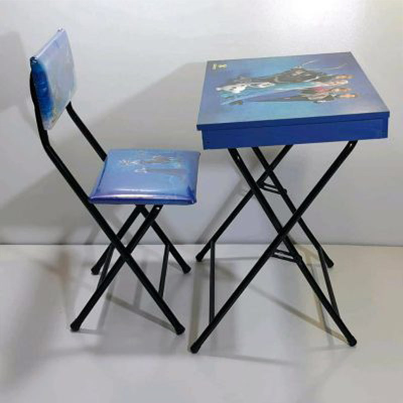 میز و صندلی تحریر تاشو فانتزی باکس دار-01