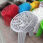 صندلی شاخ و برگی باغی پلاستیکی غذاخوری - Image 4