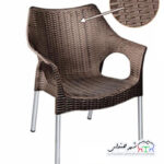 صندلی حصیری کد 991