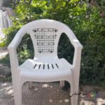 صندلی دسته دار پلاستیکی