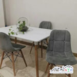 میز ناهارخوری مدل لمسه